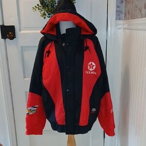 Men's Red and Black Jacket